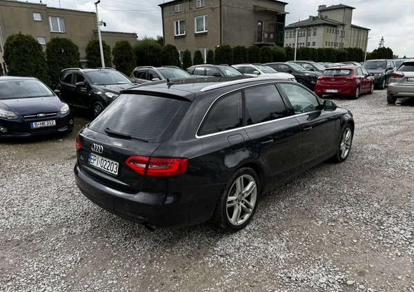 Audi A4 cena 42900 przebieg: 179000, rok produkcji 2012 z Krzepice małe 704